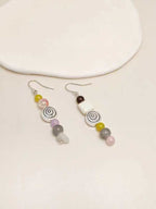 Zarte handwerkliche Ohrring