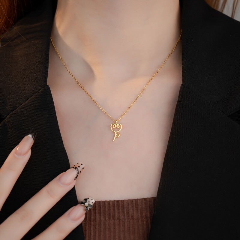 Schöne Halskette mit einzigartigem Stil