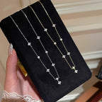 Zarte handwerkliche Halskette