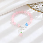 Zarte handwerkliche Silber Armband