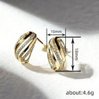 Atemberaubende Ohrring für den Alltag