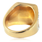 Zarte handwerkliche Ring