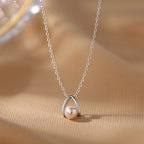 Schöne Perlen Halskette mit einzigartigem Stil