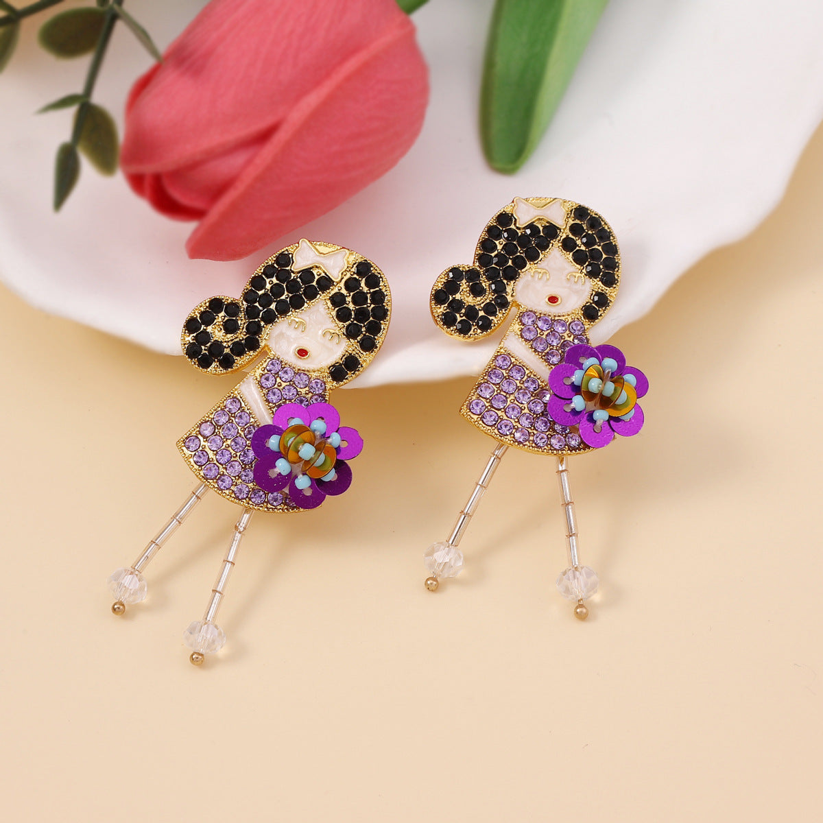 Atemberaubende Ohrring für den Alltag