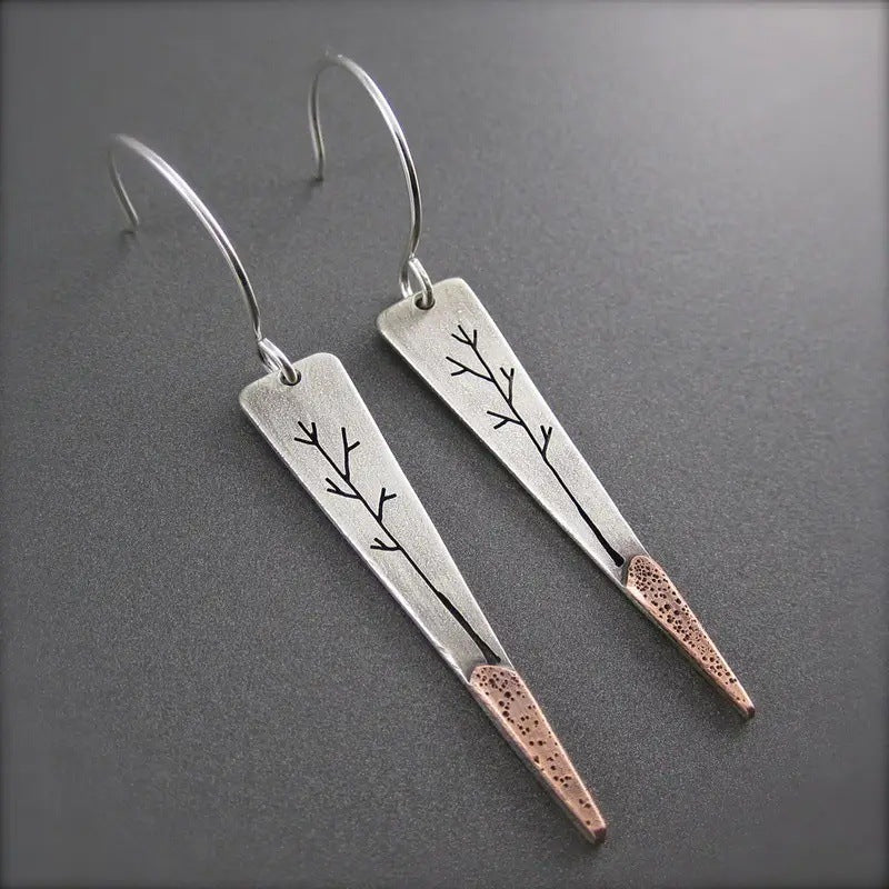 Zarte handwerkliche Ohrring