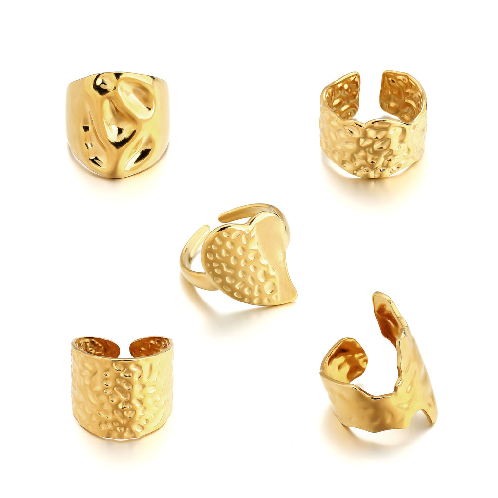 Atemberaubende Gold Ring für den Alltag