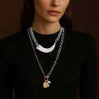 Schöne Halskette mit einzigartigem Stil