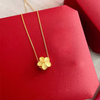 Zarte handwerkliche Gold Halskette