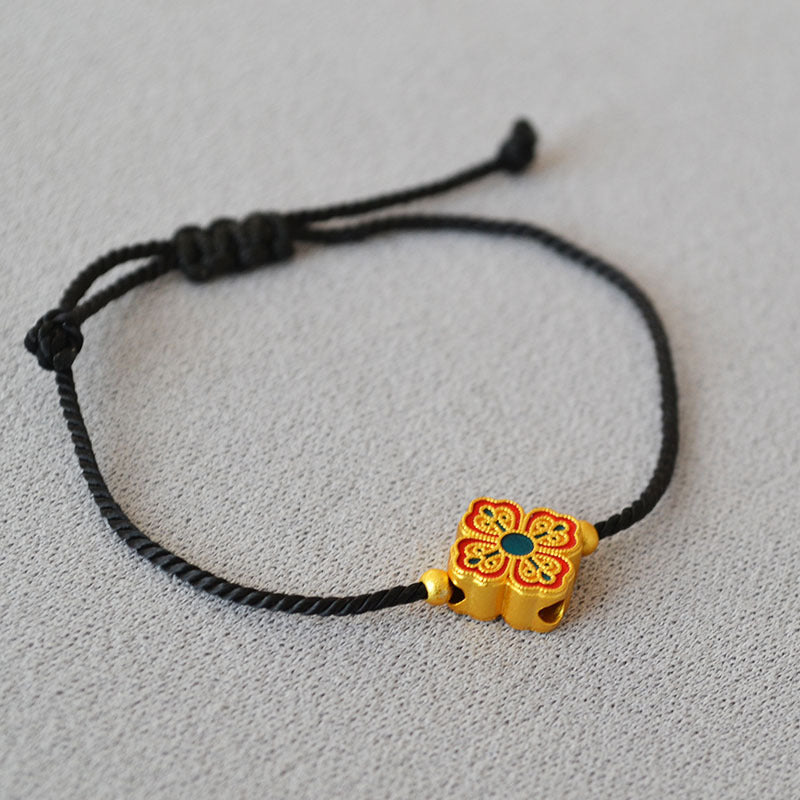 Handgefertigte Vintage Gold Armband