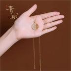 Romantische Gold Halskette für besondere Momente