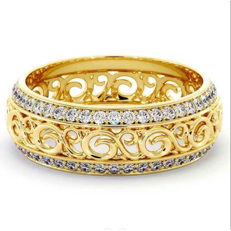 Handgefertigte Vintage Gold Armband