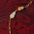 Handgefertigte Vintage Gold Armband