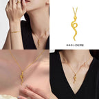 Elegante Gold Halskette für jeden Anlass