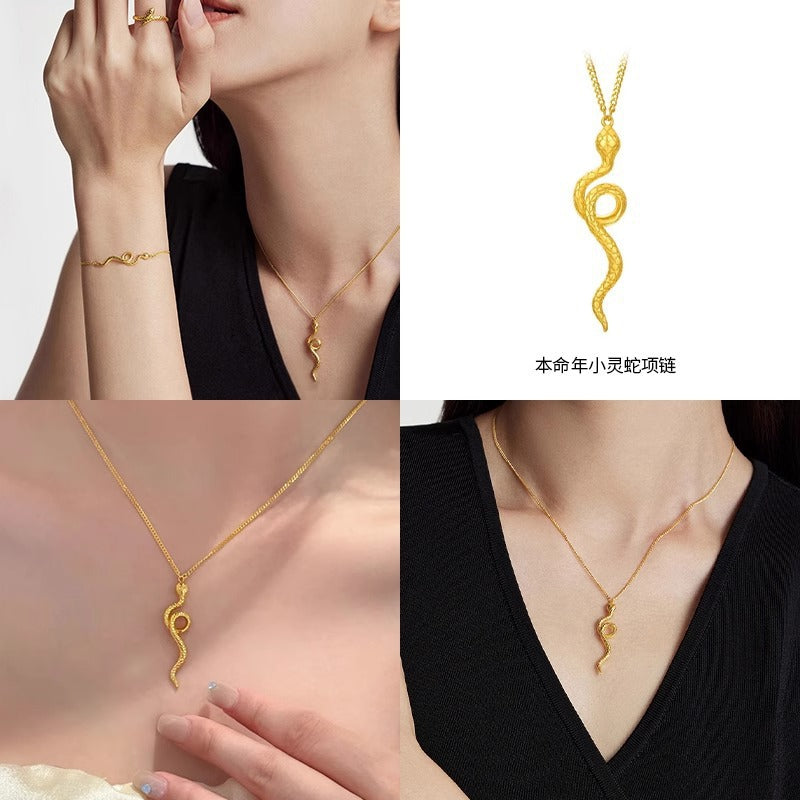 Elegante Gold Halskette für jeden Anlass