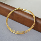 Schöne Gold Armband mit einzigartigem Stil