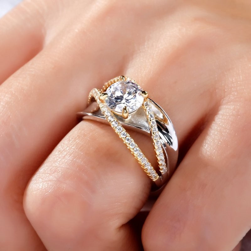 Atemberaubende Gold Ring für den Alltag