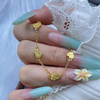 Atemberaubende Gold Armband für den Alltag