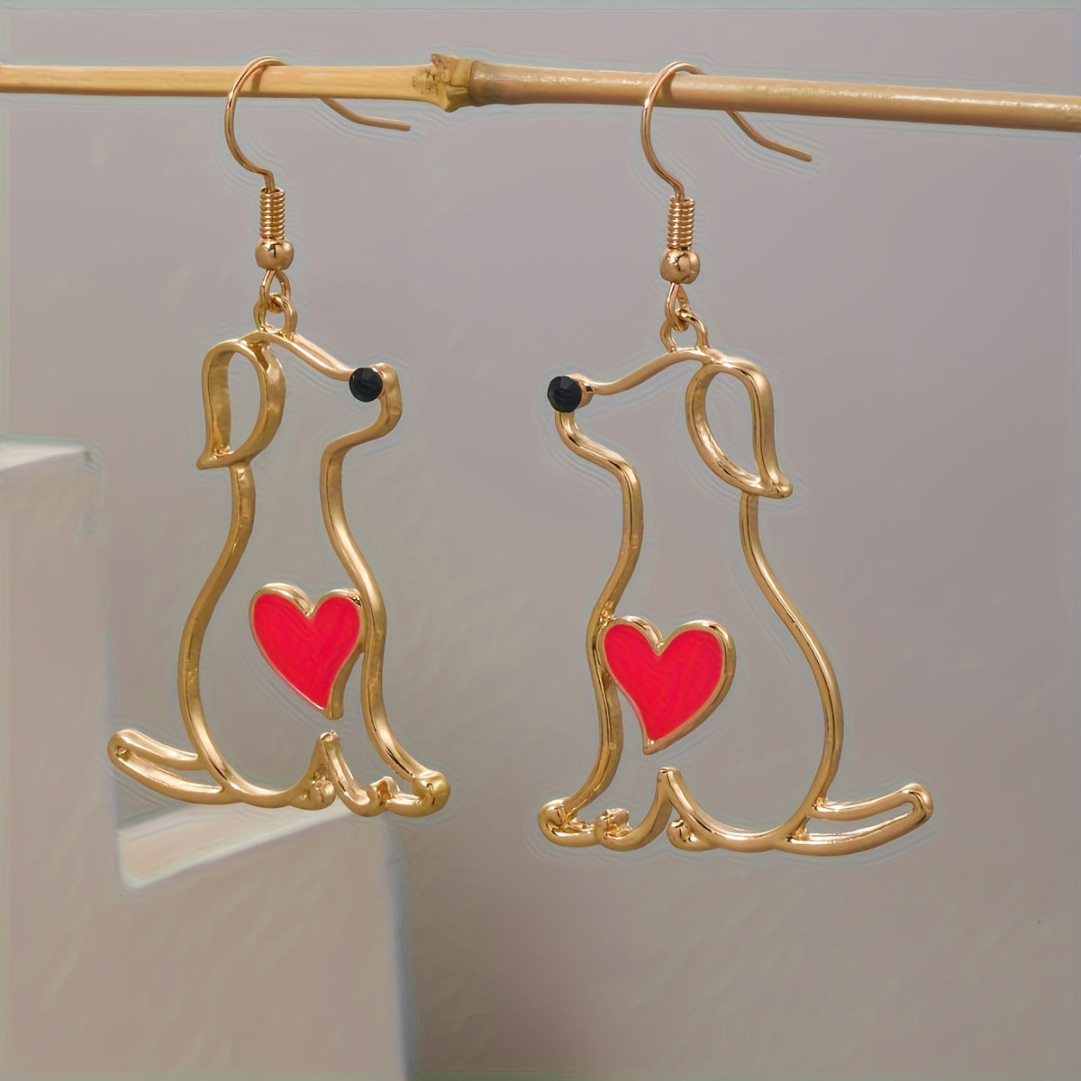 Schöne Ohrring mit einzigartigem Stil