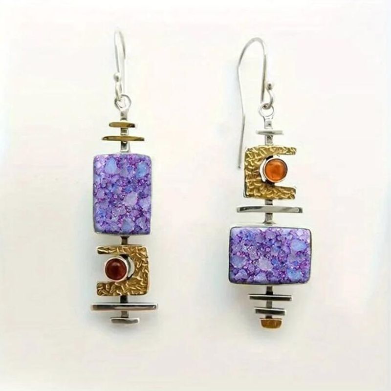 Handgefertigte Vintage Ohrring