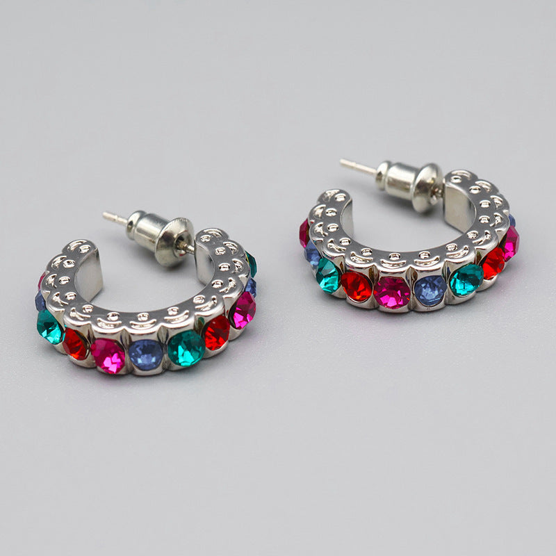 Atemberaubende Ohrring für den Alltag