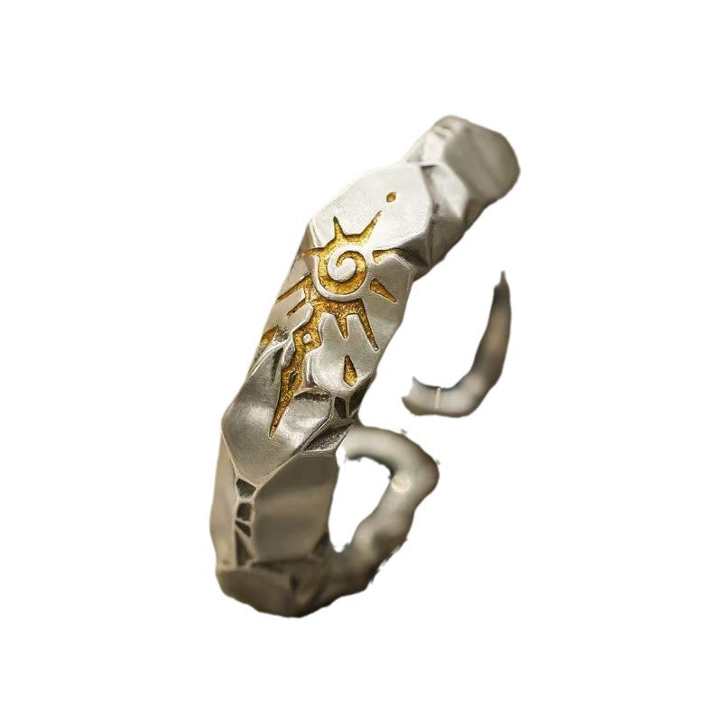 Handgefertigte Vintage Gold Ring