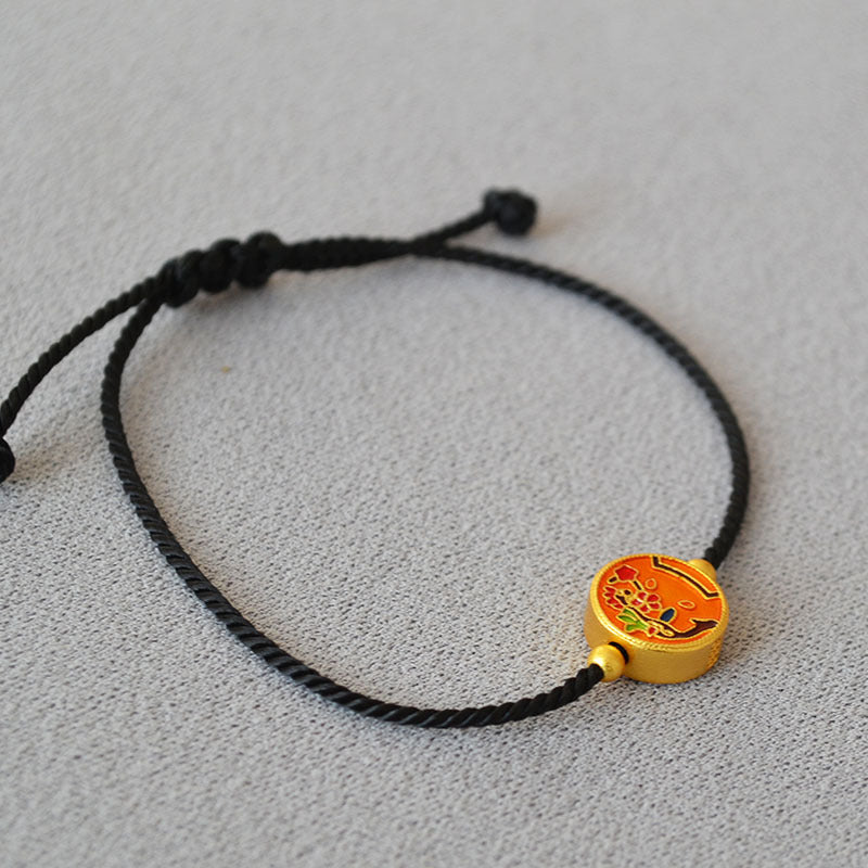 Handgefertigte Vintage Gold Armband