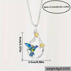 Schöne Silber Halskette mit einzigartigem Stil