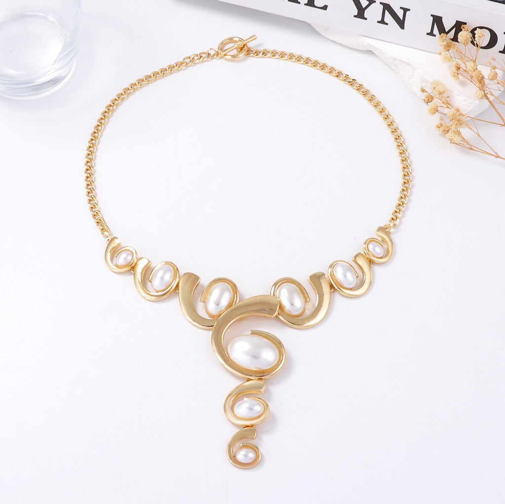 Romantische Perlen Halskette für besondere Momente