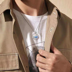 Zarte handwerkliche Halskette