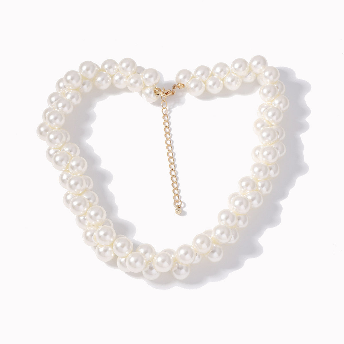 Zarte handwerkliche Perlen Halskette