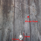 Zarte handwerkliche Halskette