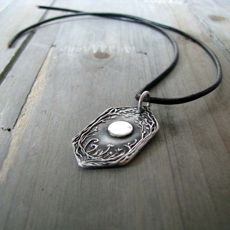 Handgefertigte Vintage Halskette