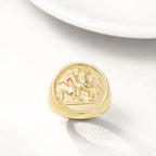 Atemberaubende Gold Ring für den Alltag