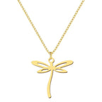 Handgefertigte Vintage Gold Halskette