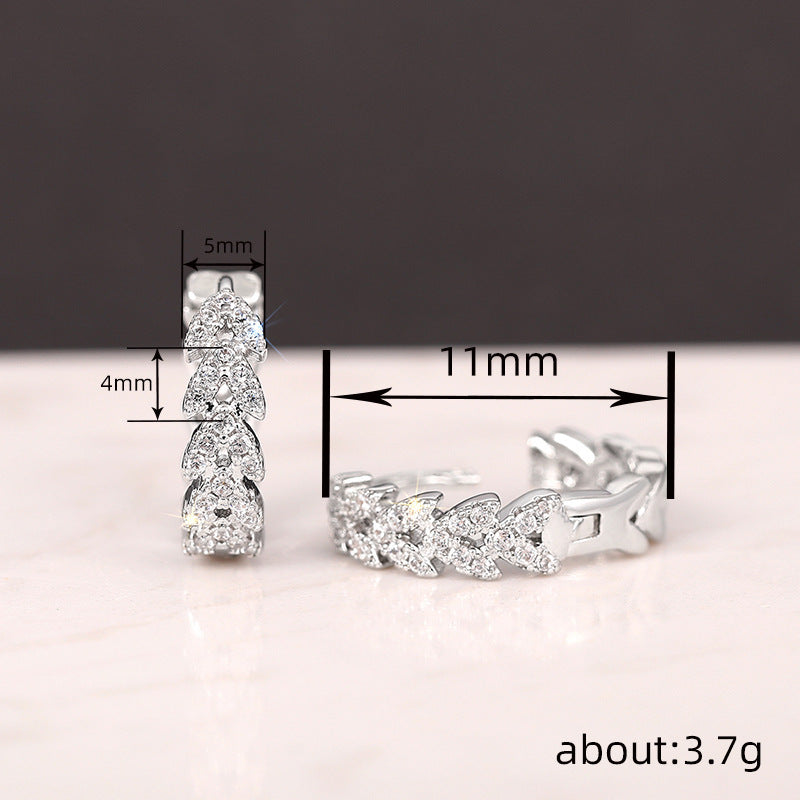 Atemberaubende Ohrring für den Alltag