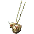 Zarte handwerkliche Gold Halskette