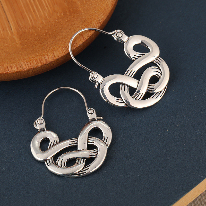 Handgefertigte Vintage Ohrring