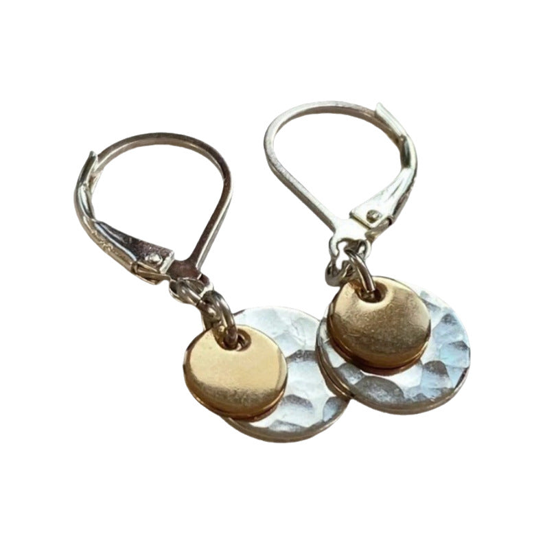 Schöne Gold Ohrring mit einzigartigem Stil