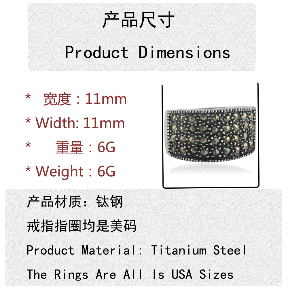 Atemberaubende Ring für den Alltag