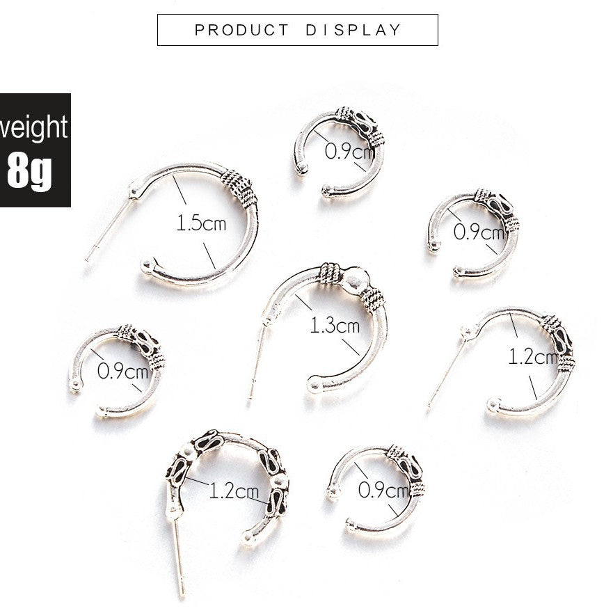 Atemberaubende Ohrring für den Alltag