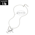 Zarte handwerkliche Halskette