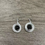 Schöne Silber Ohrring mit einzigartigem Stil