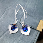 Schöne Silber Ohrring mit einzigartigem Stil