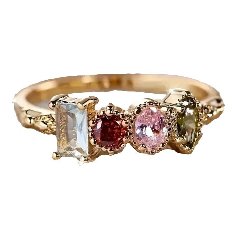 Klassische Gold Ring mit zeitloser Eleganz