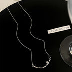 Zarte handwerkliche Halskette