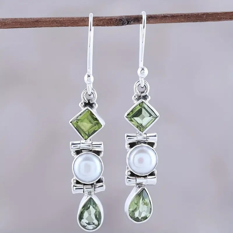 Handgefertigte Vintage Ohrring