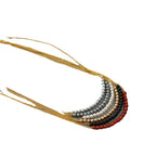 Zarte handwerkliche Perlen Halskette