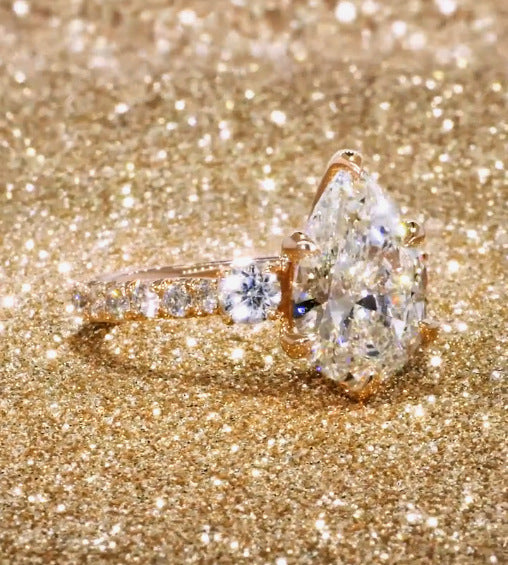 Atemberaubende Gold Ring für den Alltag