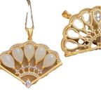 Zarte handwerkliche Silber Halskette