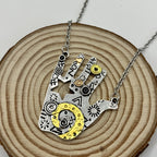 Zarte handwerkliche Halskette